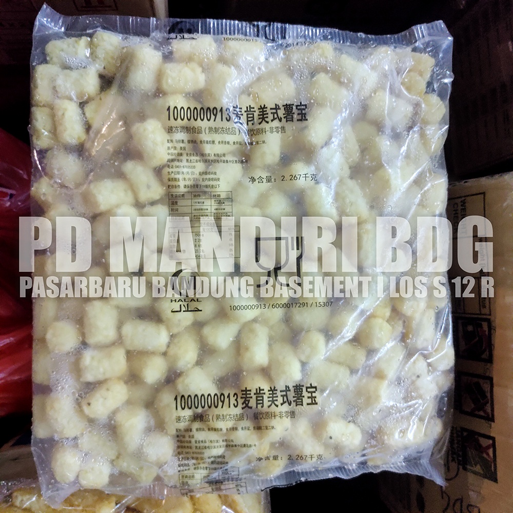 

MCCAIN TATER TOTS POM POM 2,2 KG