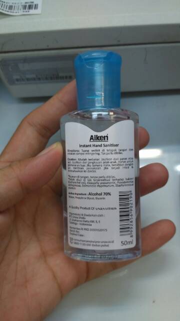 Aiken hand sanitizer 50 ml