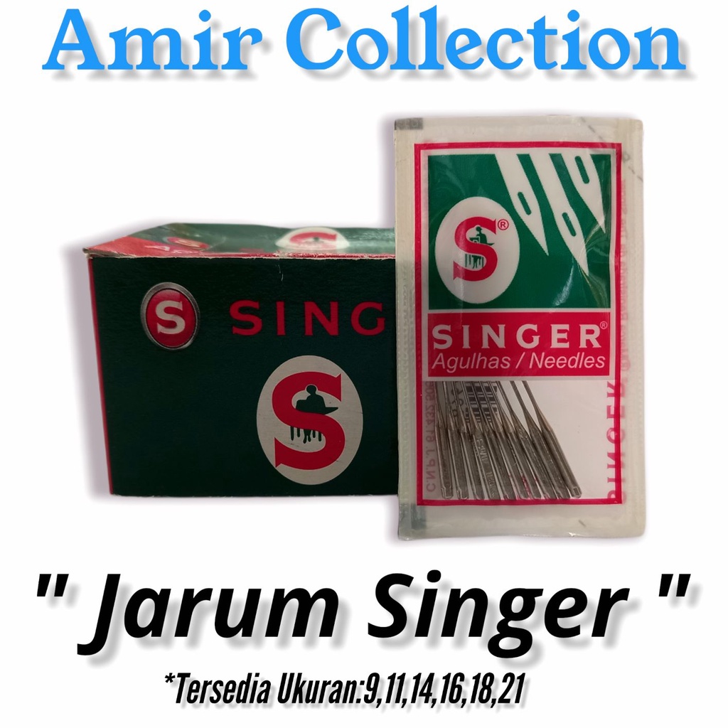 Jarum Mesin Jahit Butterfly / Singer