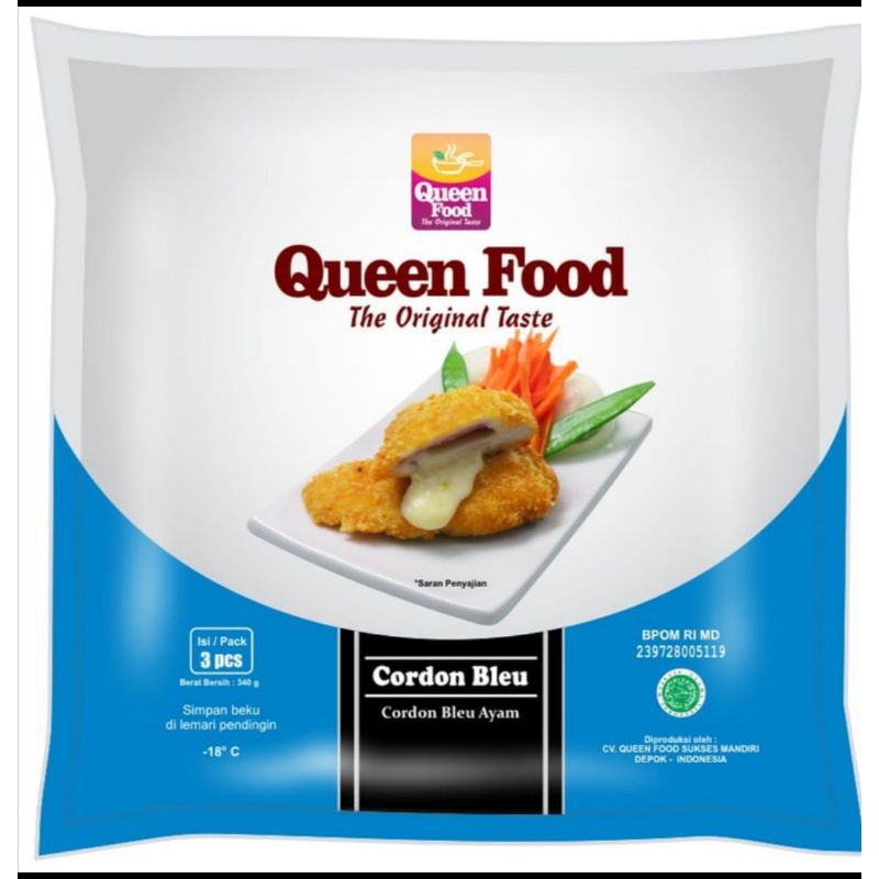 

Queen Food Cordon Bleu