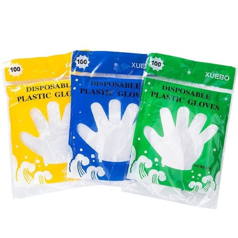 ~ PIYOSHI08 ~ Sarung Tangan  Plastik Isi 100 Pcs / Disposable Gloves / Sekali Pakai PD139