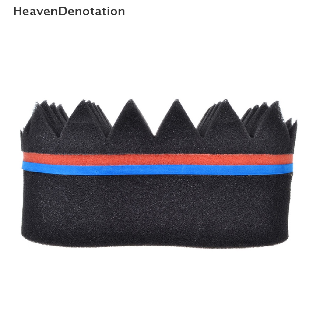 (Heavendenotation) Sisir Rambut Afro Keriting Afro Bahan Spons Foam