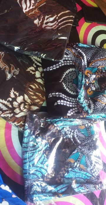 Batik Couple - Sania Ruffle Batik Couple Ori Ndoro Jowi Dnt