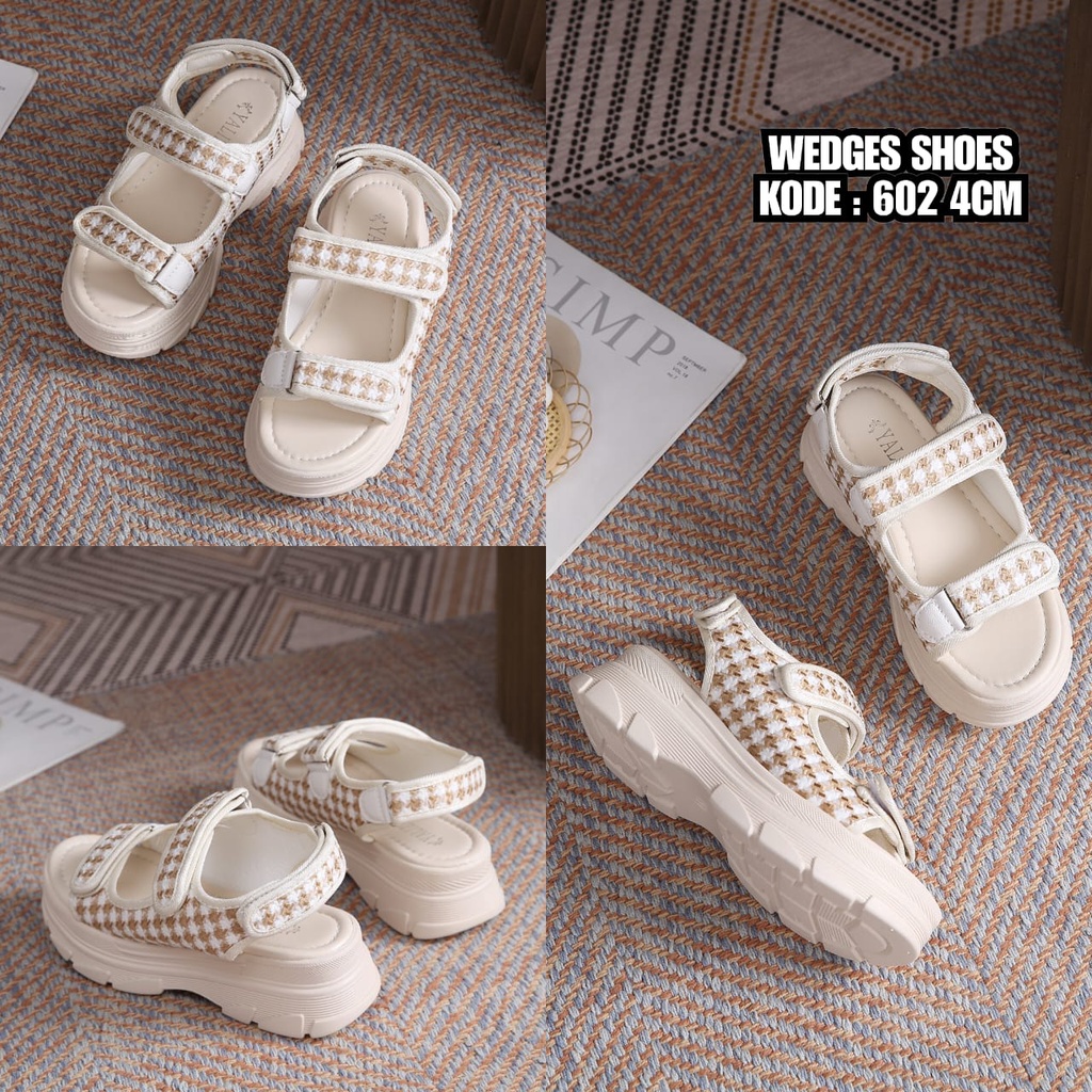 FASHION WEDGES SHOES 602