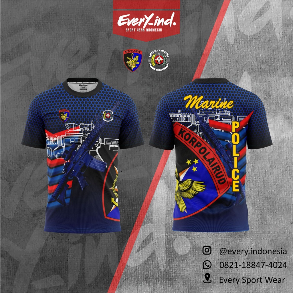 JERSEY TNI POLRI FULL PRINTING
