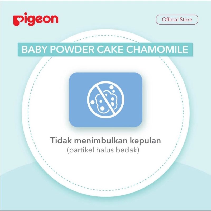 PIGEON Baby Powder Cake Chamomile Refill 45g