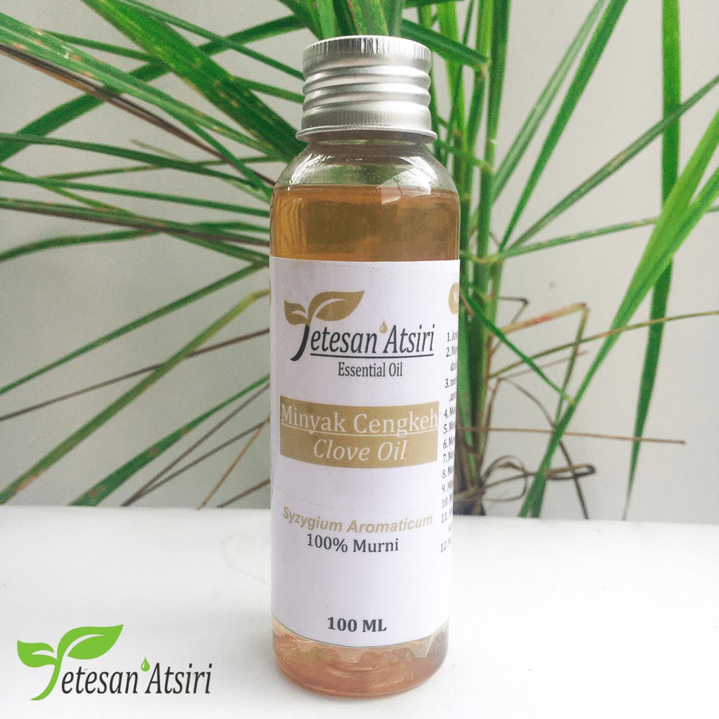 100 ml minyak atsiri cengkeh murni minyak cengkeh murni clove oil clove essential oil 100% murni