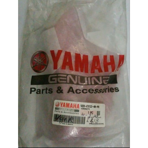 Tutup fork sebelah kiri warna merah Yamaha Vega R ORI YGP 5ER-F3122-00-P0