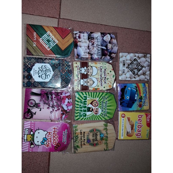 

Amplop lebaran karakter