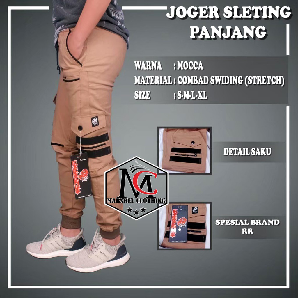 RCL - Celana Jogger Celana Cargo Joger Jogger Pria Twill Bikers S.M.L.XL