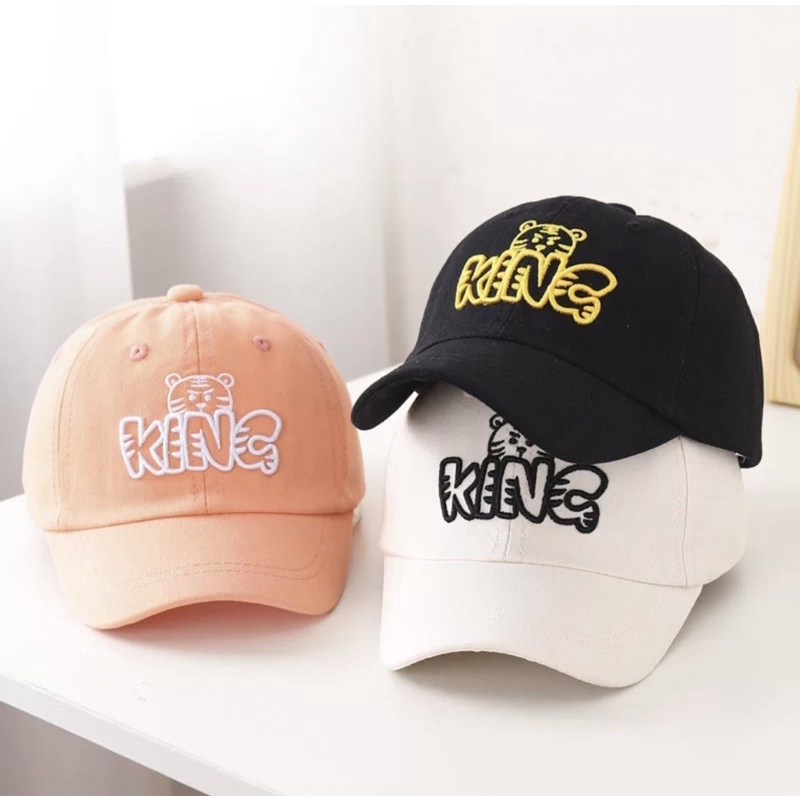 Topi Baseball Anak  Model King Tiger