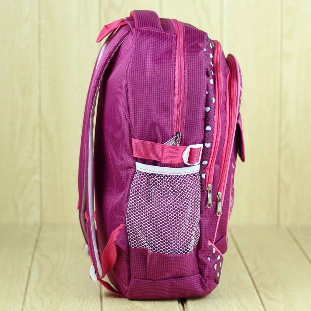 Tas Ransel Anak Murah Davero Ungu Cantik Backpack Multifungsi Gendong Sma Smp