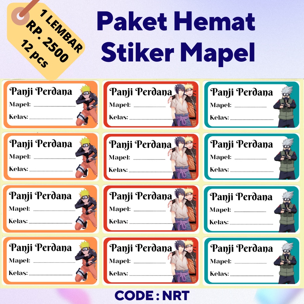 

STIKER MAPEL ANAK ANAK (PAKET HEMAT) BISA PAKAI FOTO ANAK