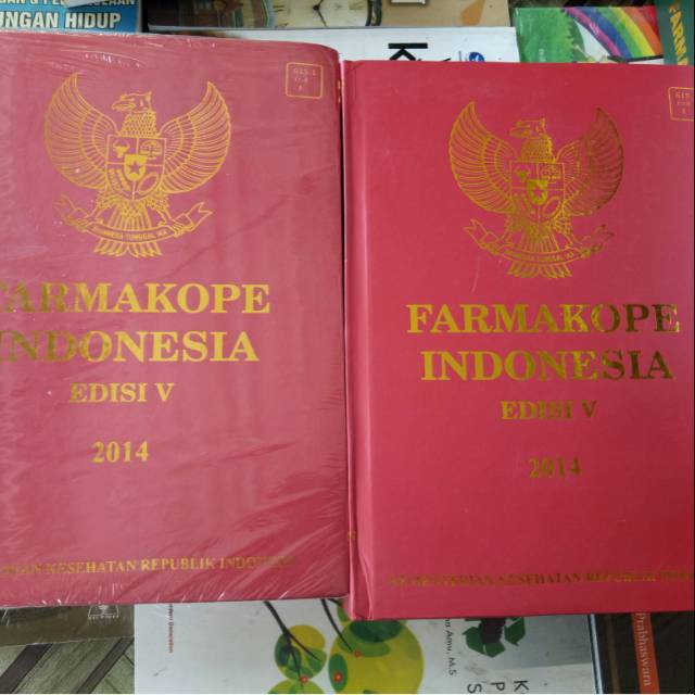 Ready FARMAKOPE INDONESIA EDISI V SATU SET BUKU 1 DAN 2