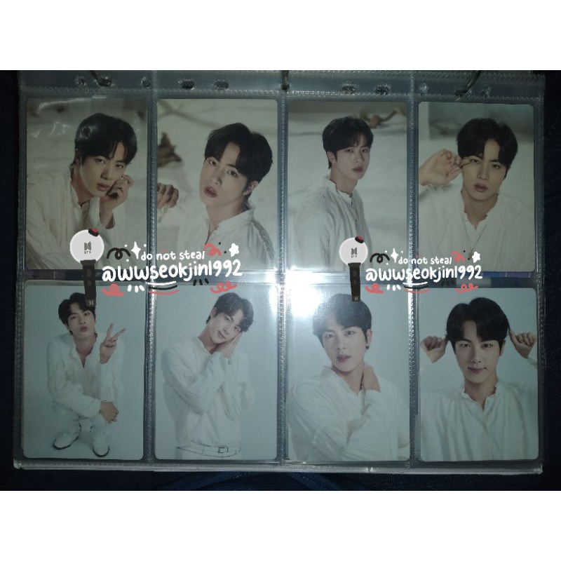 MOTS TOUR JIN SET + UNIT TAEHYUNG JIN JIMIN MINI PHOTOCARD MPC