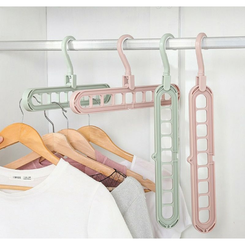 hanger baju / hanger magic 9 in 1 / hanger serbaguna