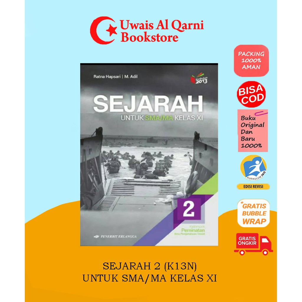 

BEST SELLER SEJARAH 2 UNTUK SMA/MA KELAS XI - ERLANGGA