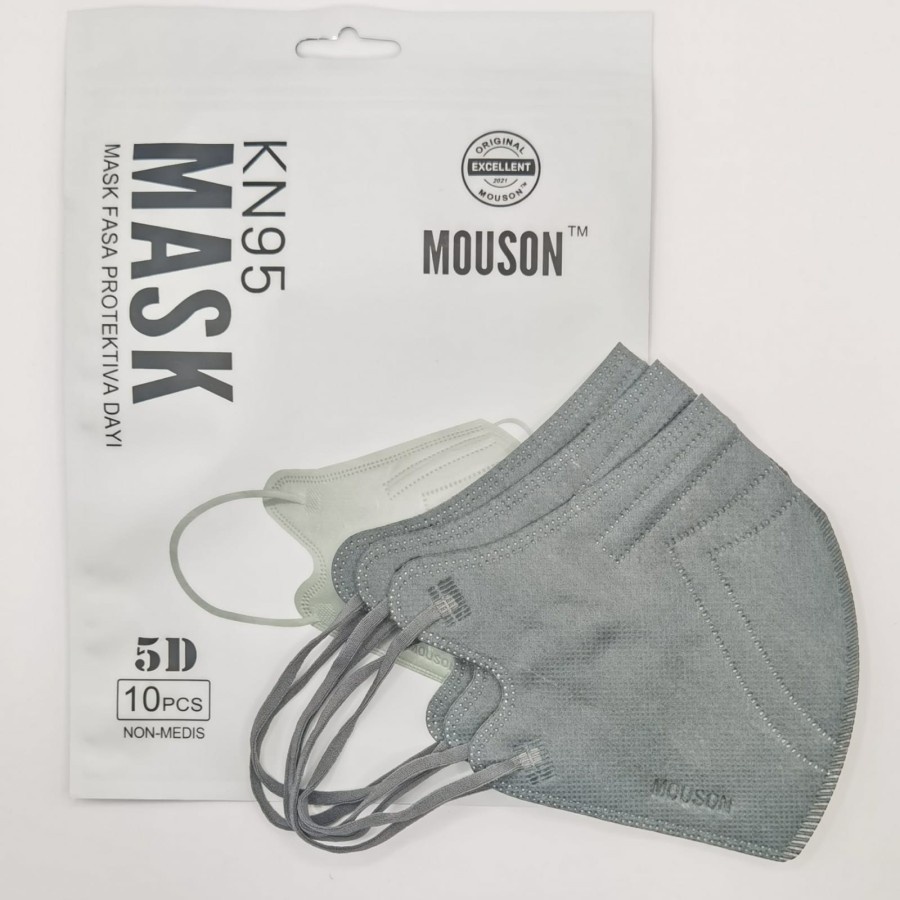 𝘈𝘉𝘎✰ Masker KN95 Mouson PRO Isi 10pcs / KN 95 Mouson PRO 5 PLY Disposable Mask / Masker Mouson 5PLY / Masker KN 95 Mouson 5 Lapis / KN 95 ON CARE 5 PLY / KN95 ONCARE 5PLY 1030