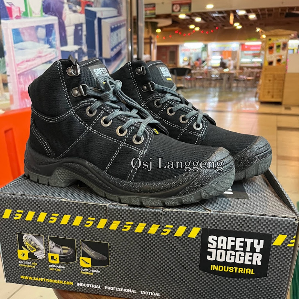 Sepatu Safety Jogger DESERT Hitam - Safety Shoes Jogger DESERT Hitam Original