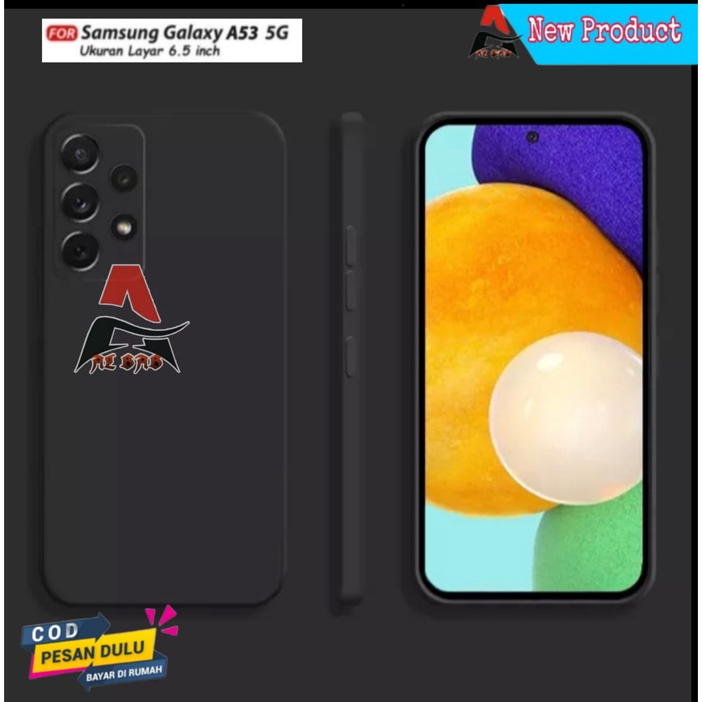 Case Samsung A53 5G - Softcase Macaron TPU Full Protect Camera