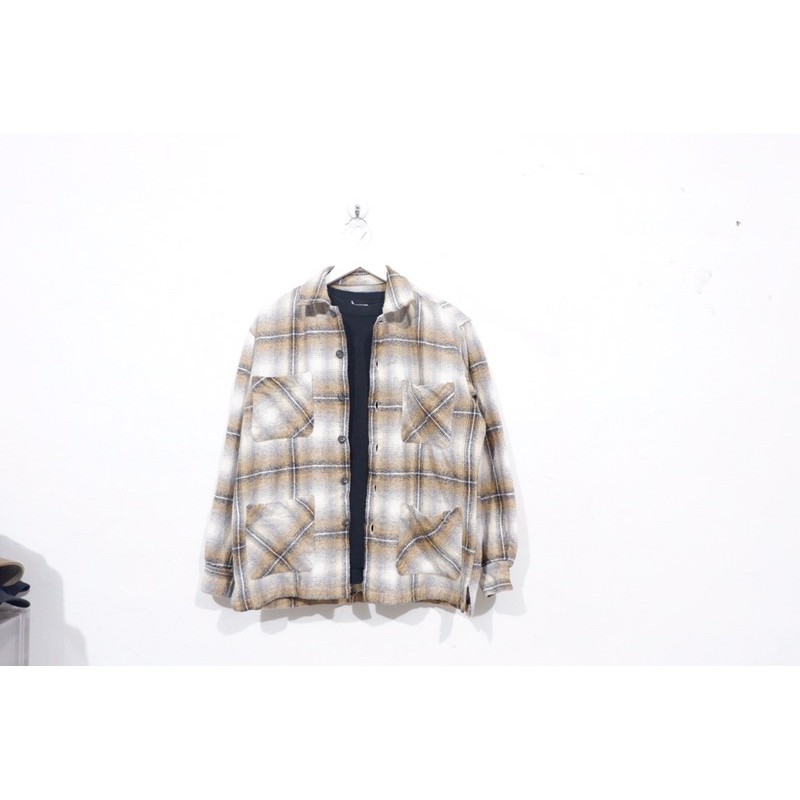 vintage flanel core jacket