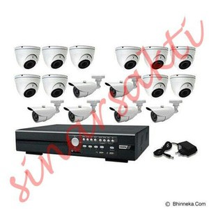 PAKET CCTV AVTECH 16CH 2MP 1080P ( KOMPLIT TGGL PASANG )MURAH PROMO