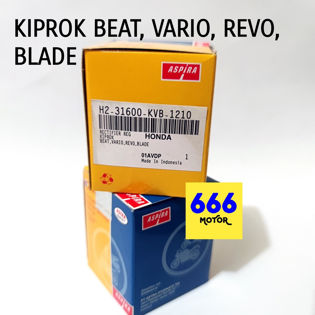 KIPROK BEAT VARIO REVO BLADE ASPIRA H2-31600-KVB-1210