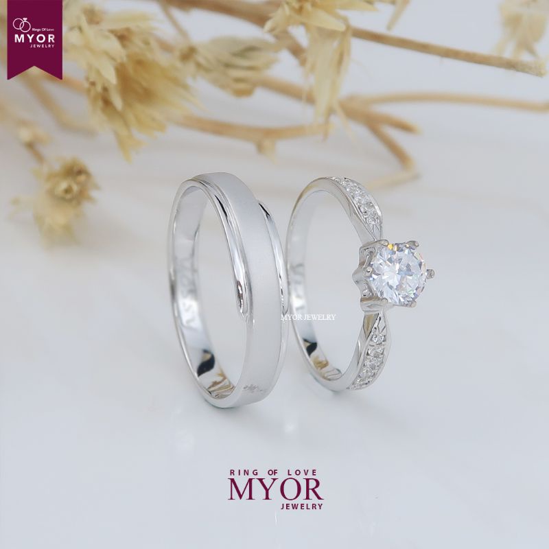 CINCIN NIKAH CINCIN TUNANGAN COUPLE EMAS  PALADIUM HALAL