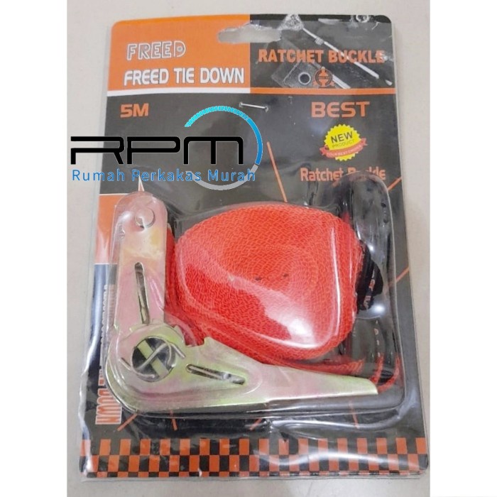 

Produk Unggulan Rachet Tie Down / Tali Pengikat Barang / Lashing Belt Trendi