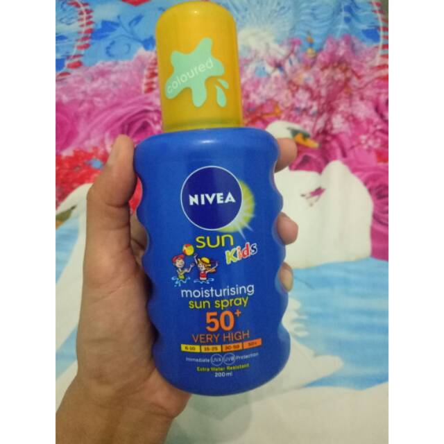 NIVEA SUN KIDS SPRAY 200 ml SPF 50+ PRELOVED SUNBLOCK  SUNBLOK SUNSCREEN