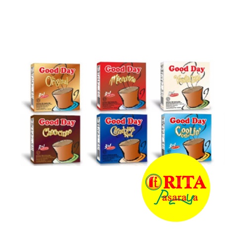 

Kopi Good Day // Good Day 3 In 1 All Variant 5's // Kopi Good Day isi 5