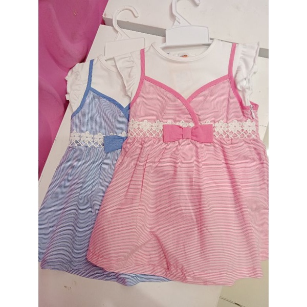 JSP  Dress Baby Perempuan Original Salur