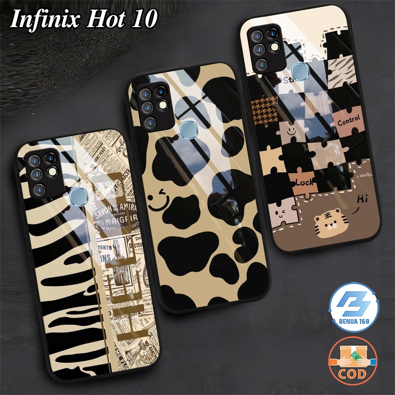 Benua Case - Case PATTERN Infinix Hot 10 - Case Hp Infinix Hot 10 - Kesing Hp Infinix Hot 10 - Softc