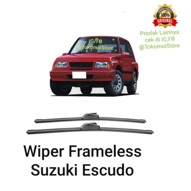 Wiper Frameless Suzuki Escudo