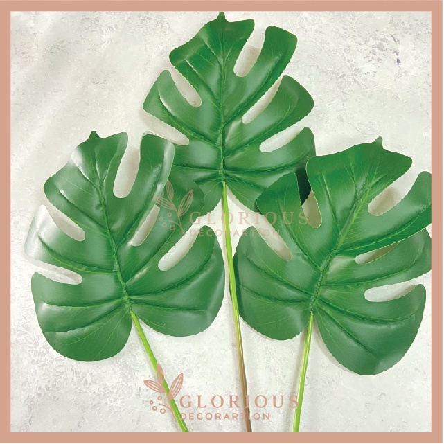 Daun Plastik Monstrea Besar Daun Turtle Monstrea