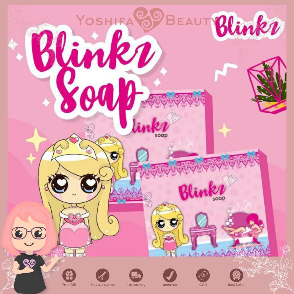 Blinkz Soap BPOM | Sabun Blinkz Pencerah Wajah dan Badan | Brightening Soap Blinkz