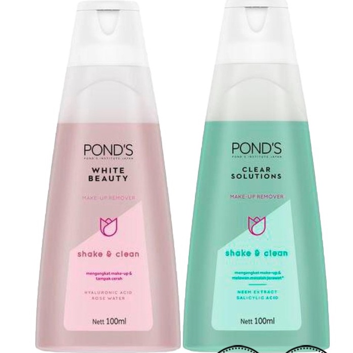 Pond's Shake &amp; Clean White Beauty | Pond's Shake &amp; Clean Clear Solution