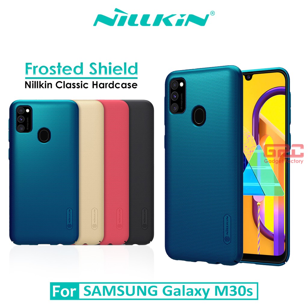 Hard Case SAMSUNG Galaxy M30s Nillkin Frosted Shield Casing Original