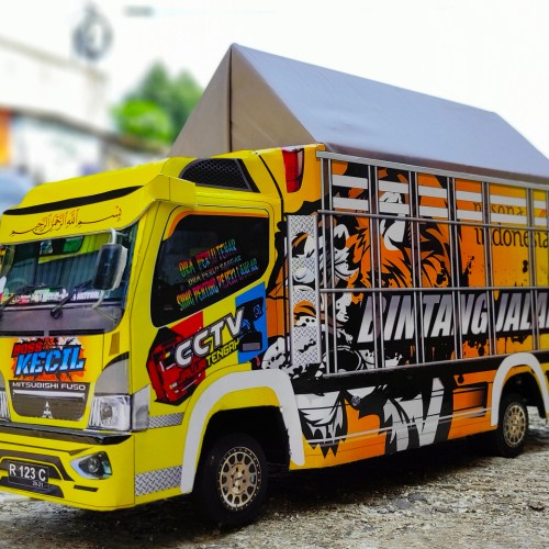 Truk Oleng 50 Remot control + klakson basuri
