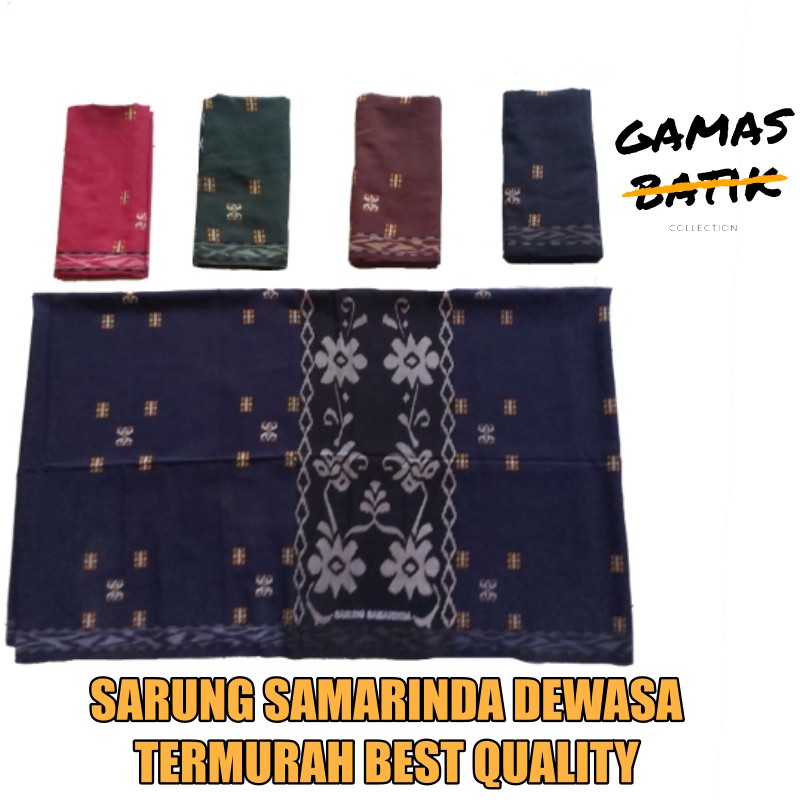 (REALPICT-BISA COD) SARUNG SAMARINDA TERMURAH UKURAN DEWASA / SARUNG SANTRI/ SARUNG MURAH