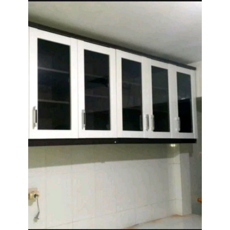 lemari gantung lemari kaca