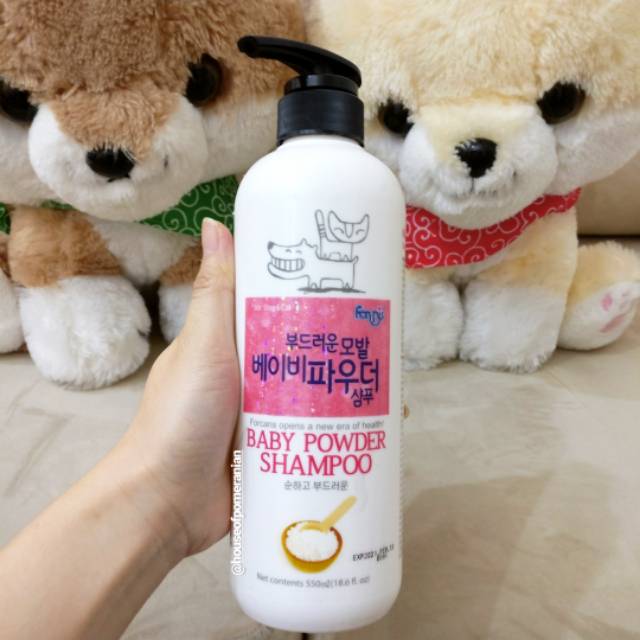 Forbis baby powder shampo anak anjing kucing puppy kitten shampoo