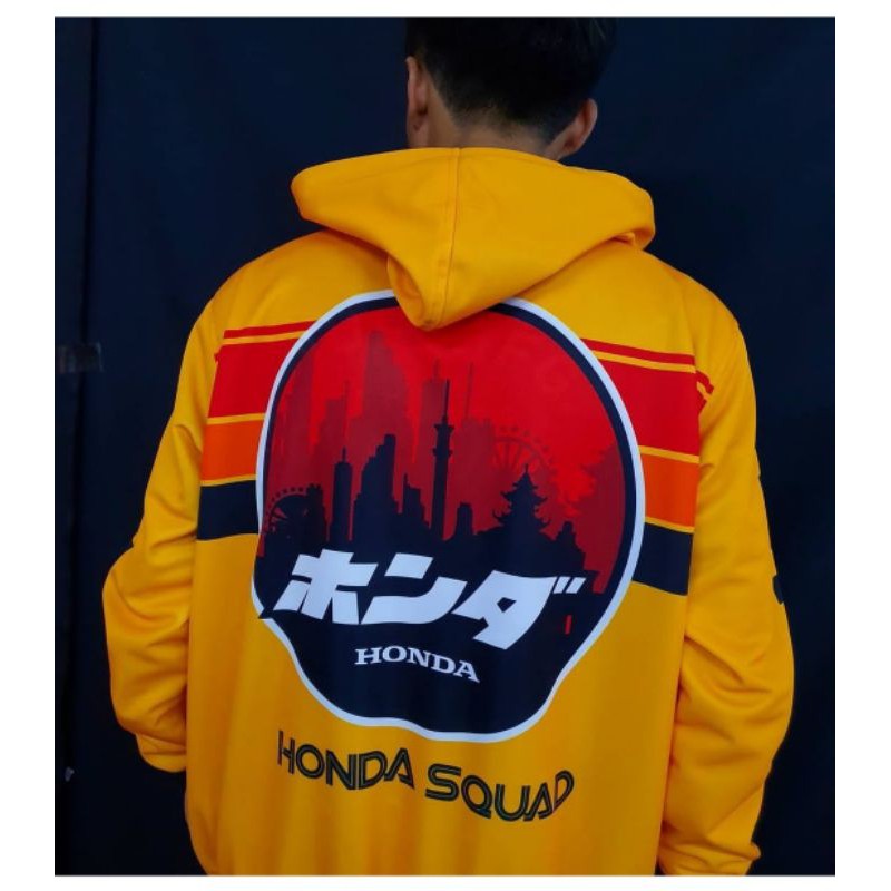 (COD) JAKET RACING HONDA SQUAD/JAKET HONDA SQUAD ORI