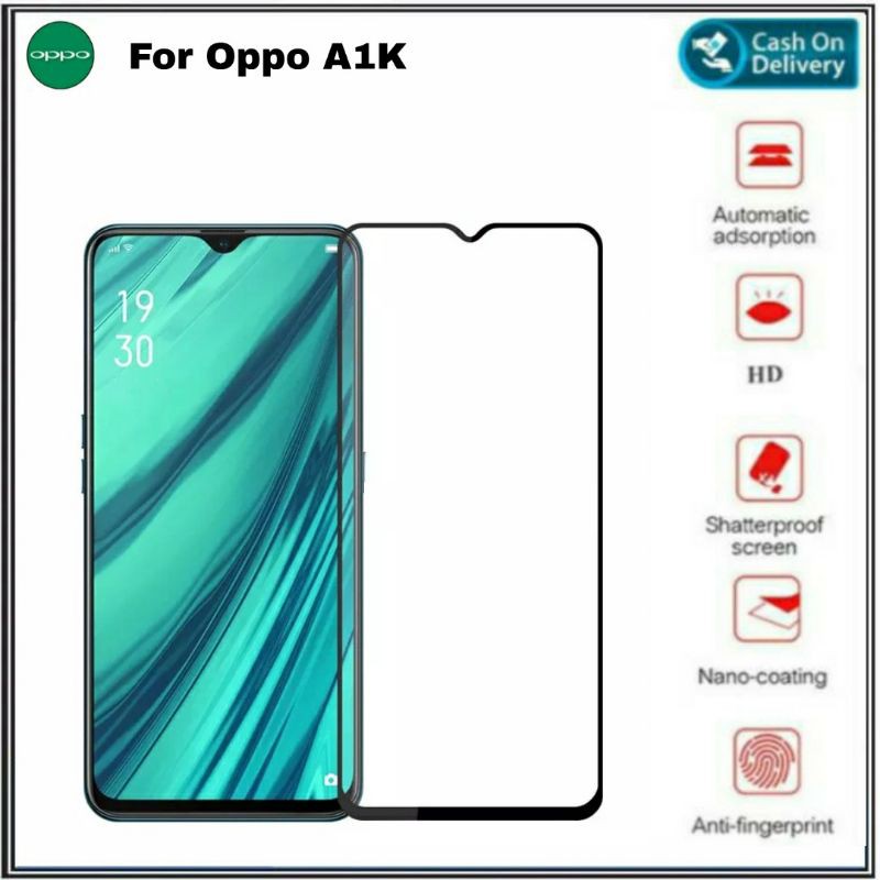 Mondi Store Tempered Glass Oppo A1K Anti Gores Kaca Oppo A1K