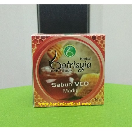 Sabun VCO Madu Batrisyia Herbal, Pembersih Wajah untuk Kulit Kering