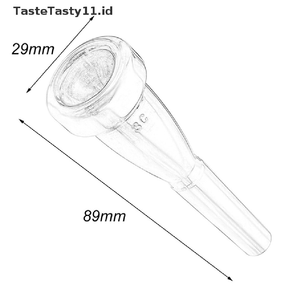 Mouthpiece Terompet Meg 3C / 5C / 7C Size Untuk Pemula