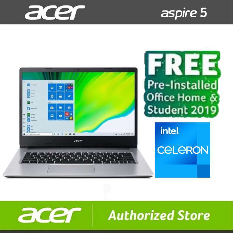 ACER ASPIRE 3 A314-35-C8QL N5100 4GB 256GB SSD UMA 14" W10 OHS