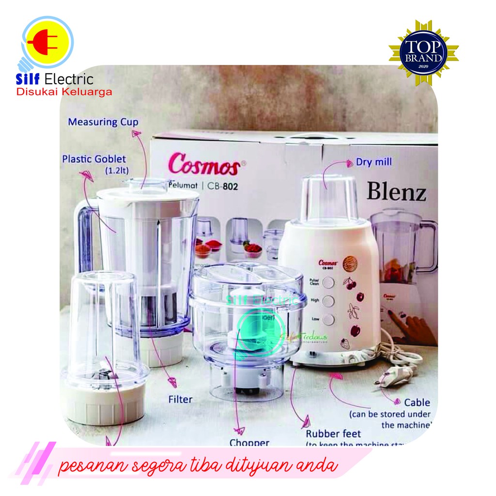 Cosmos Blenz CB-802 - Blender 1.2 L Smart Control