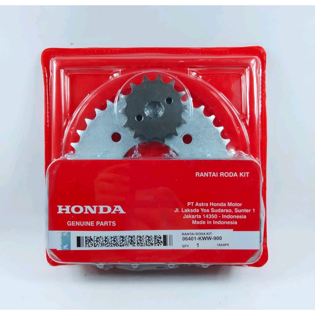 Jual Gear Set Gir Set Drive Chain Kit Honda Revo Abs Fit Blade New Old Kww Shopee Indonesia