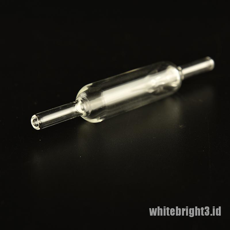 ❤White3 Warna Putih❤ Penghitung Gelembung CO2 Akuarium Ikan Hidup Nano Planted Bahan Kaca